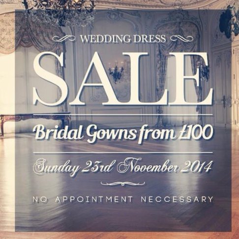 London Bride UK Sample Sale
