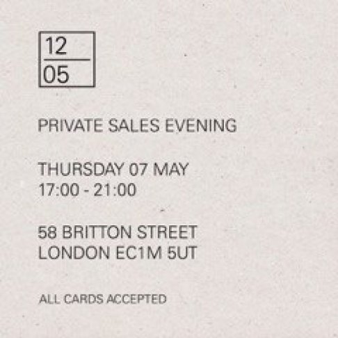 1205 SAMPLE SALE