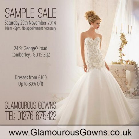 Glamourous Gowns Sample Sale