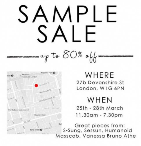 Multi brand sample sale @KjsLaundry