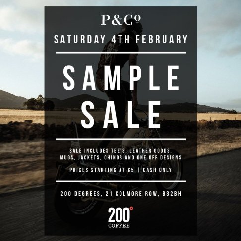 P&Co Sample sale