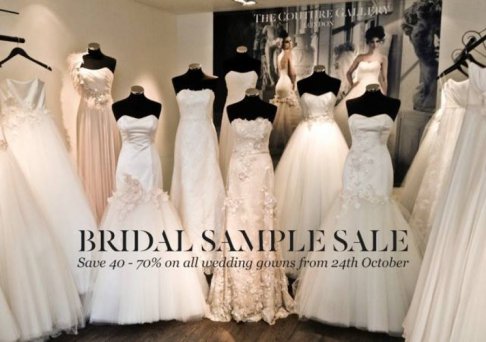 BRIDAL SAMPLE SALE - The Couture Gallery Boutique London