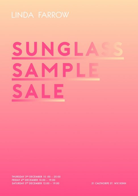 Linda Farrow sample sale