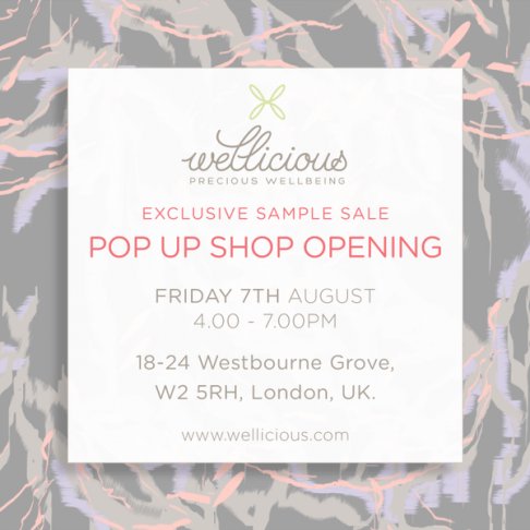 Wellicious sample sale