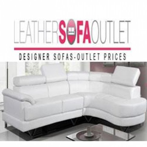 Leather sofa outlet