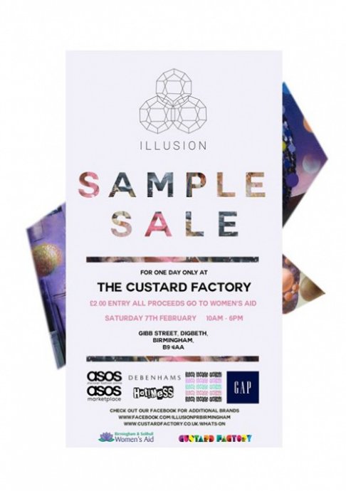 Multi brand sample sale by Illusion PR