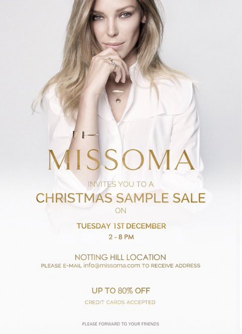 Missoma London sample sale