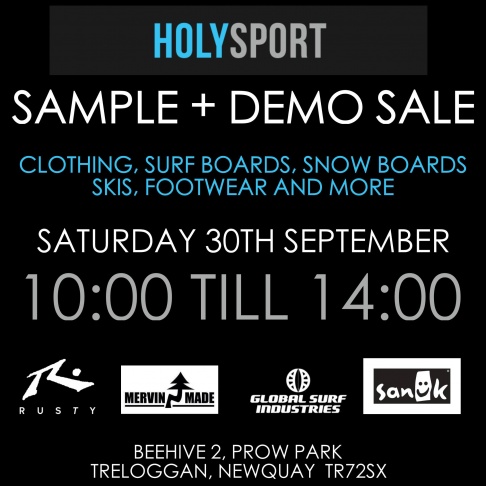 HolySport Sample and Demo Sale