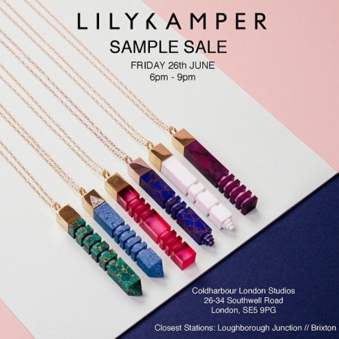 Lily Kamper sample sale