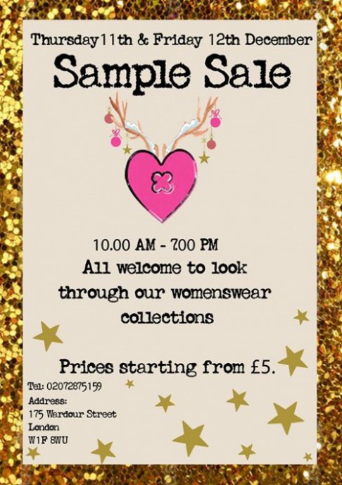 Elaine Hooley Design Sample Sale!