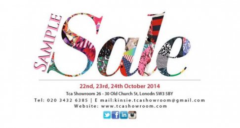 TCAShowroom sample sale