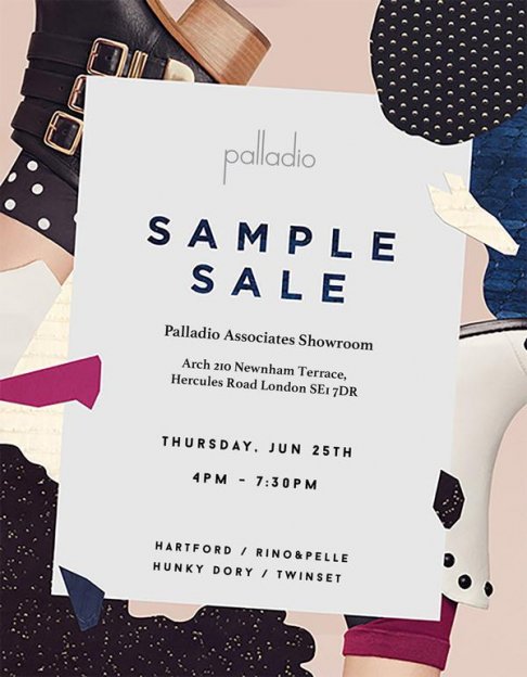 Palladio sample sale