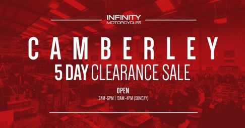 Infinity Motorcycles Clearance Warehouse Sale - 2