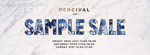 Percival Sample Sale