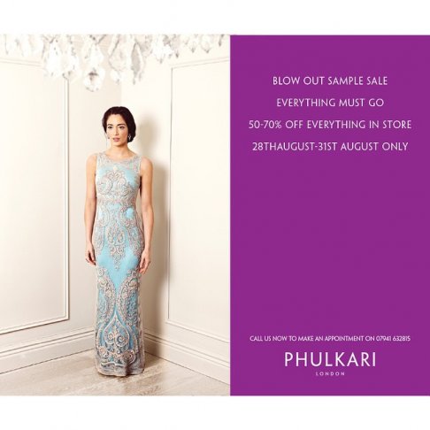 Phulkari London sample sale