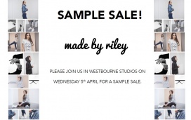 Made By Riley sample sale