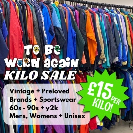 £15 Vintage Warehouse Kilo Sale - Worthing