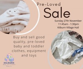 Kilburn Baby and Toddler Drop In Pre-loved Clothing and Toy Sale