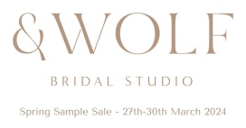 And Wolf Bridal Studio Spring Sample Sale