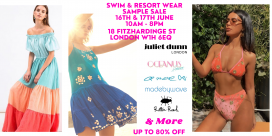 Resort Wear Sample Sale 