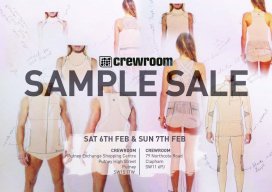 Crewroom Sportswear Sample Sale