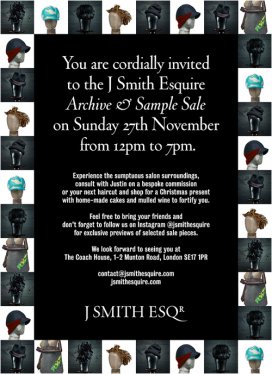 J Smith Esquire Sample Sale