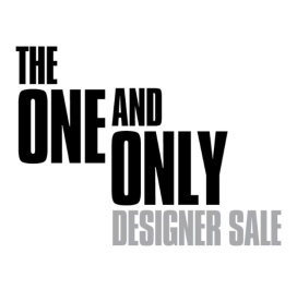 THE ONE and ONLY Designer Sale