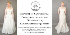 September Sample Sale
