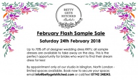 February Flash Sample Sale