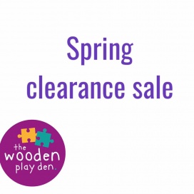 The Wooden Play Den Clearance Sale