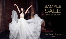 Les Trois Soeurs Bridal Sample Sale