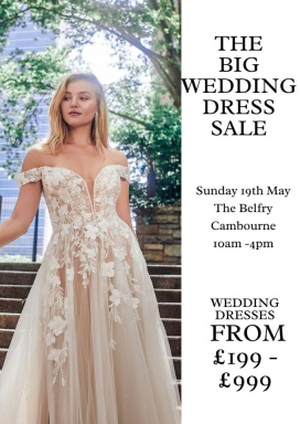 Harvey's of Ramsey, Shades of White Bridal Boutique and Lily Francis Bridal The Big Wedding Dress Sale