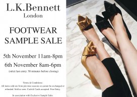 L.K. Bennett Footwear Sample Sale