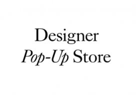 Designer Pop Up Store Outlet