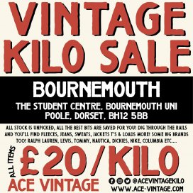 Vintage Kilo Sale | Bournemouth