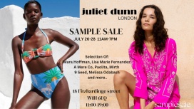 Juliet Dunn And Multibrand Swim and Resort Wear Sample Sale