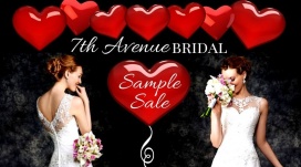 7th Avenue Bridal February Sample Sale