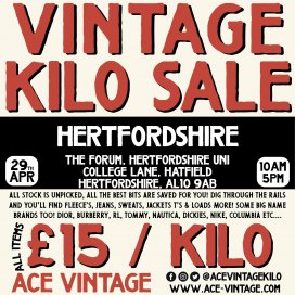 Ace Vintage Kilo Sale Co - Hertfordshire
