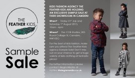 Designer Children'swear sample sale -Contemporary,Trendy and Edgy styles