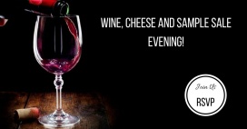 Scarlett and Jo Wine, Cheese and Sample Sale Evening