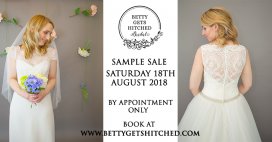 August bridal sample sale
