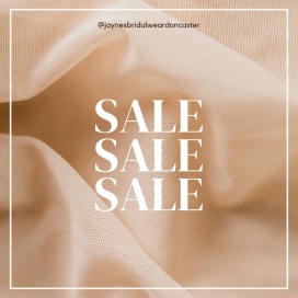 Jaynes Bridalwear Flash Sale 
