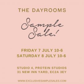 The Dayrooms Sample Sale