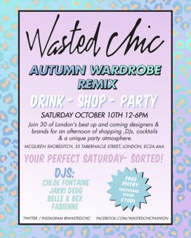 Wasted Chic sample sale