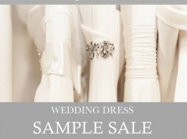Sample sale bridal collection
