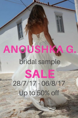 Anoushka G. Bridal sample sale