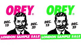 OBEY Clothing Sample Sale - London